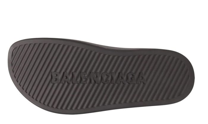 Balenciaga Pool Closed Slide 'Black' - Dubai Sneakers