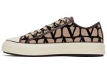 Valentino Garavani Beige & Black Totaloop Sneaker - Dubai Sneakers