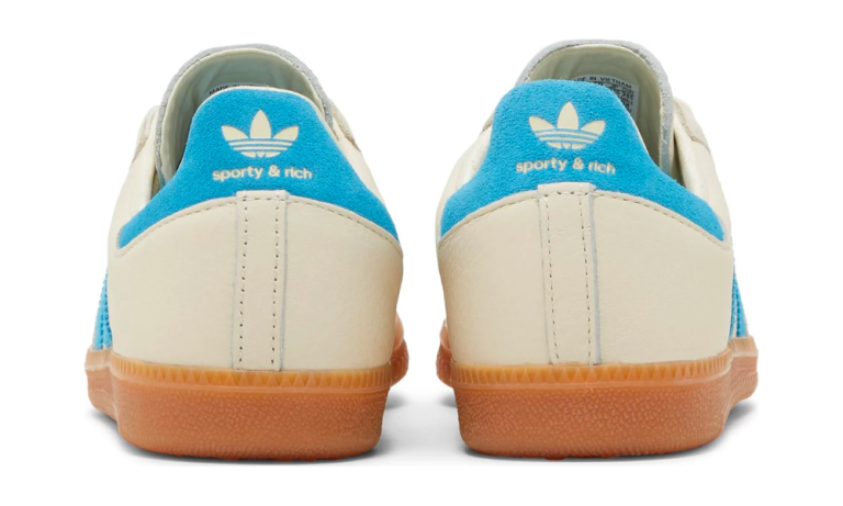 Sporty & Rich x Adidas Samba OG 'Cream Blue' - Dubai Sneakers