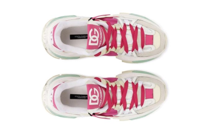 Dolce & Gabbana  Air Master 'Pink Pale Yellow' - Dubai Sneakers