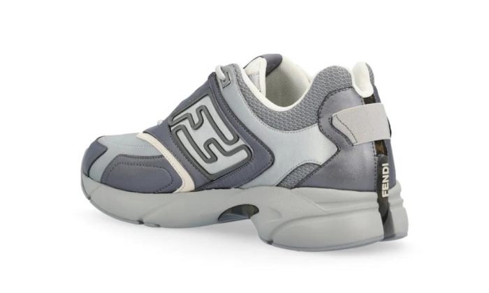 Fendi FF Motif Low-Top Faster Trainers - Dubai Sneakers