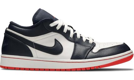 Air Jordan 1 Retro Low 'Obsidian Ember' - Dubai Sneakers