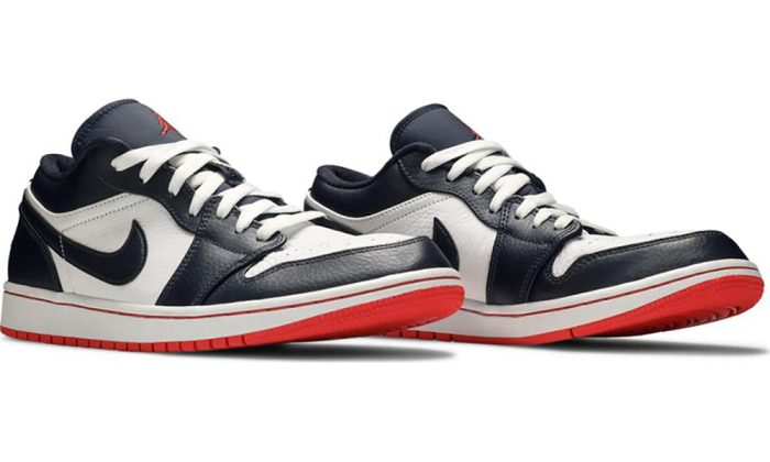 Air Jordan 1 Retro Low 'Obsidian Ember' - Dubai Sneakers