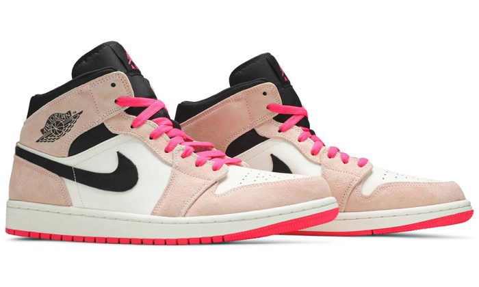 Air Jordan 1 Mid SE 'Crimson Tint' - Dubai Sneakers