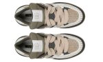 Dolce & Gabbana New Roma panelled 'white/khaki/beige' - Dubai Sneakers