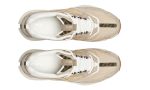 Fendi faster training shoes Beige nubuck leather low-top shoes - Dubai Sneakers