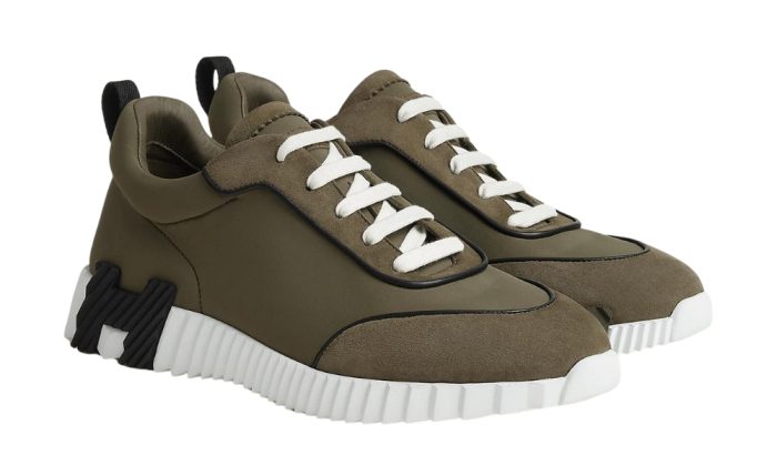 Hermes Bouncing sneaker "Green" - Dubai Sneakers