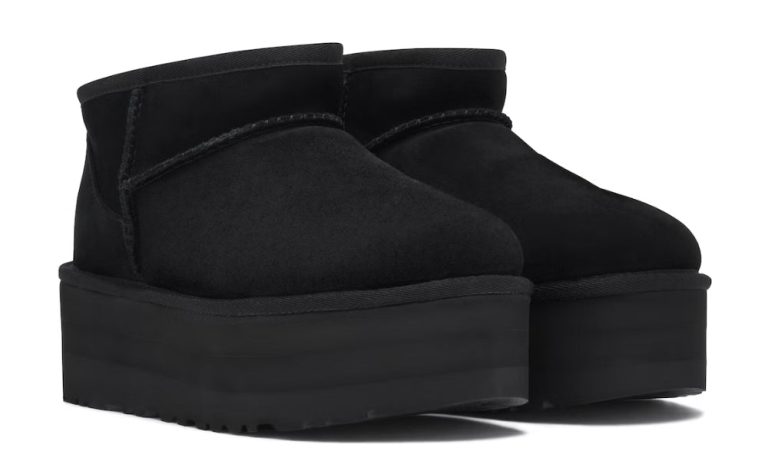 UGG Classic Ultra Mini Platform  'Black' - Dubai Sneakers