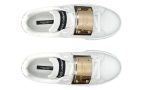 DOLCE & GABBANA  Leather Portofino Buckle "White" - Dubai Sneakers