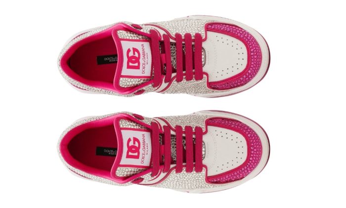 DOLCE&GABBANA New Roma 'Pink' - Dubai Sneakers