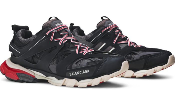 Balenciaga Track Trainer 'Black Red' - Dubai Sneakers