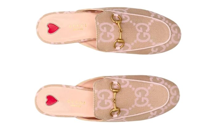 Gucci Jumbo GG Princetown Slipper 'Beige Light - Dubai Sneakers