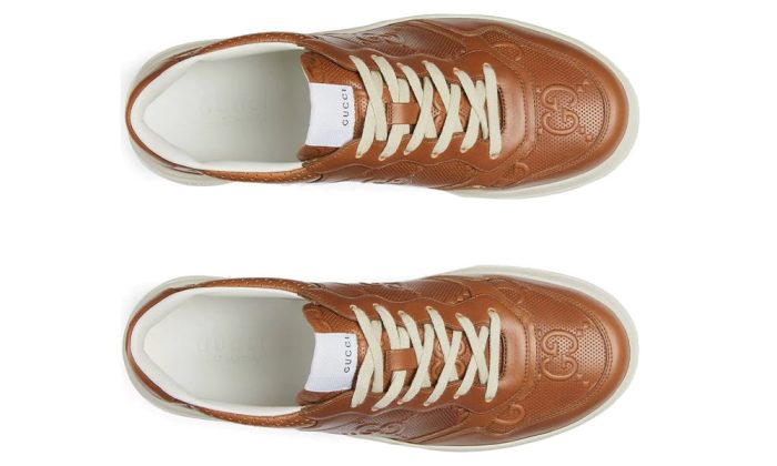 GUCCI  logo-embossed sneakers - Dubai Sneakers