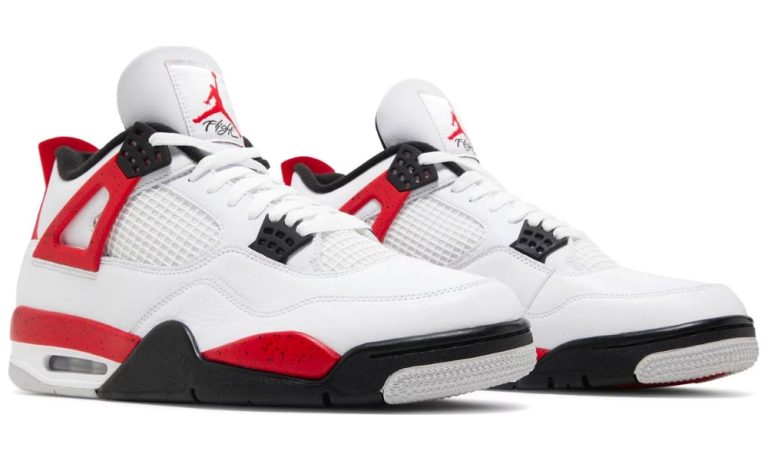 Nike Air Jordan 4 Retro 'Red Cement' - Dubai Sneakers