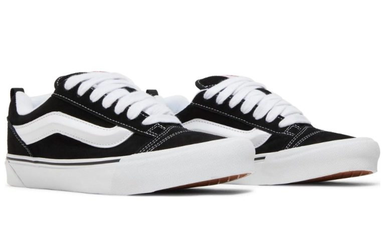 Vans Knu-Skool 'Black White' - Dubai Sneakers