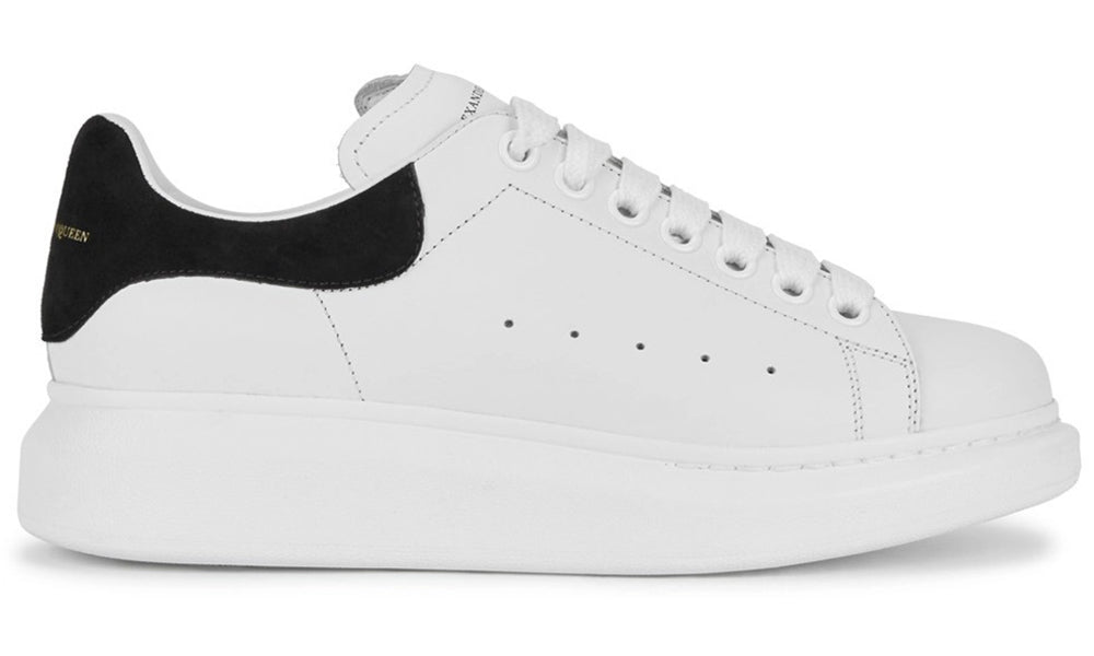 Alexander McQueen oversized sole sneakers Black White Dubai Sneakers