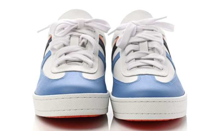 HERMES Boomerang Sneakers "Bleu Allure Multicolor" - Dubai Sneakers