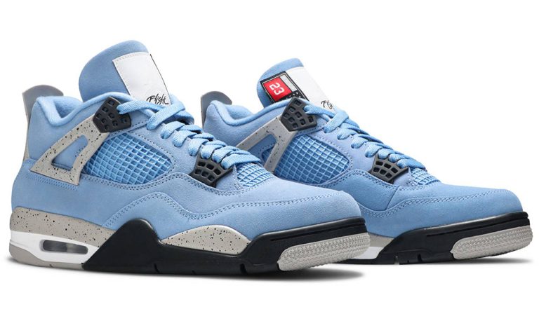 Nike Air Jordan 4 Retro 'University Blue' - Dubai Sneakers