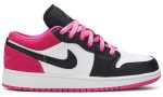 Air Jordan 1 Low SE GS 'Black Active Fuchsia' - Dubai Sneakers