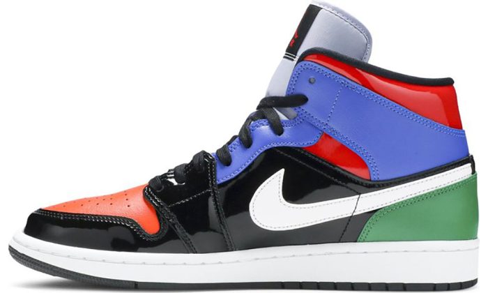 Air Jordan 1 Mid SE 'Multi Patent' - Dubai Sneakers