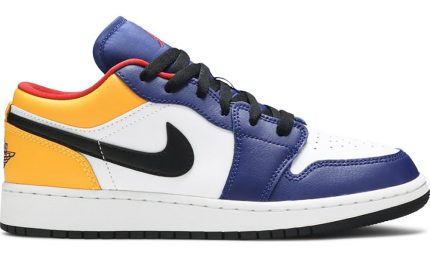 Air Jordan 1 Low GS 'Royal Yellow' - Dubai Sneakers