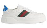 GUCCI Leather GG Embossed Sneakers "White" - Dubai Sneakers