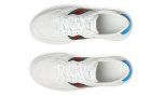 GUCCI Leather GG Embossed Sneakers "White" - Dubai Sneakers