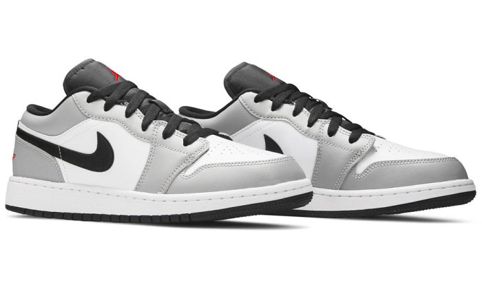 Air Jordan 1 Low GS 'Light Smoke Grey' - Dubai Sneakers