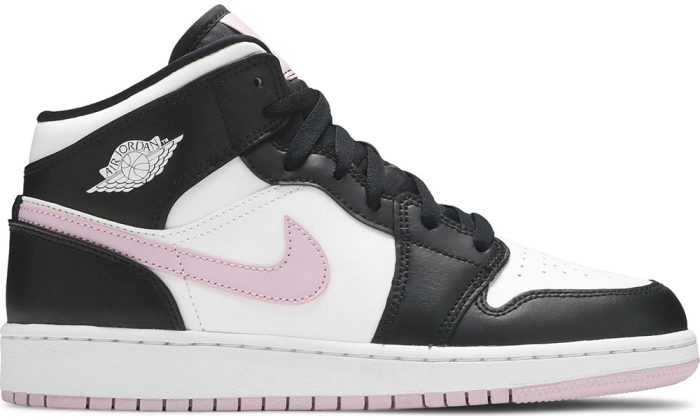 Air Jordan 1 Mid GS 'White Light Arctic Pink' - Dubai Sneakers