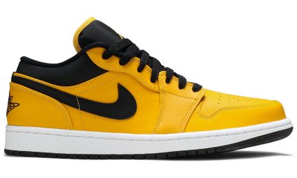 Air Jordan 1 Low 'University Gold Black' - Dubai Sneakers