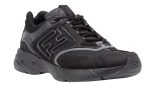 Fendi Faster Trainers Black nubuck leather low-tops - Dubai Sneakers