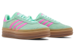 Adidas Gazelle Bold 'Pulse Mint Screaming Pink' - Dubai Sneakers