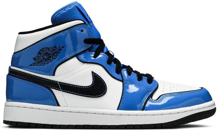 Air Jordan 1 Mid SE 'Signal Blue' - Dubai Sneakers