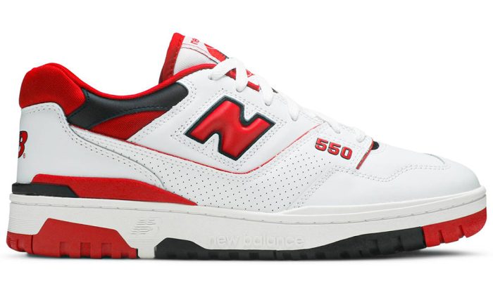 New Balance 550 'White Team Red' - Dubai Sneakers