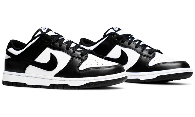 Nike Dunk Low 'Black White' - Dubai Sneakers