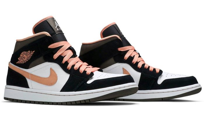 Air Jordan 1 Mid SE 'Peach Mocha' - Dubai Sneakers