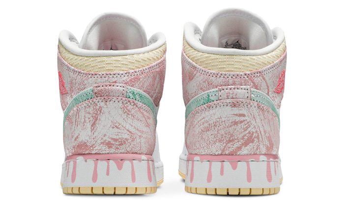 Air Jordan 1 Mid SE GS 'Ice Cream' - Dubai Sneakers