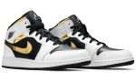 Air Jordan 1 Mid GS 'White Gold' - Dubai Sneakers