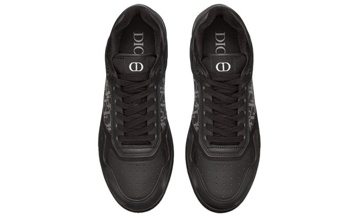 Dior B27 Low Black Dior Oblique Galaxy Leather Grey - Dubai Sneakers