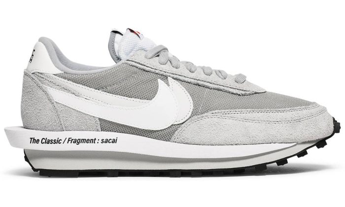 Fragment Design x sacai x LDV Waffle 'Light Smoke Grey' - Dubai Sneakers