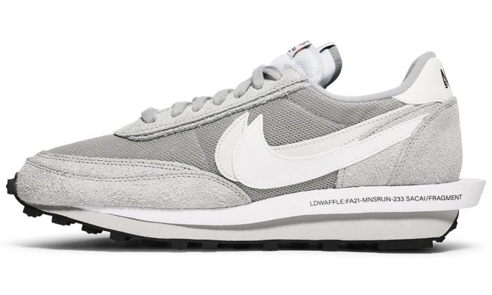 Fragment Design x sacai x LDV Waffle 'Light Smoke Grey' - Dubai Sneakers