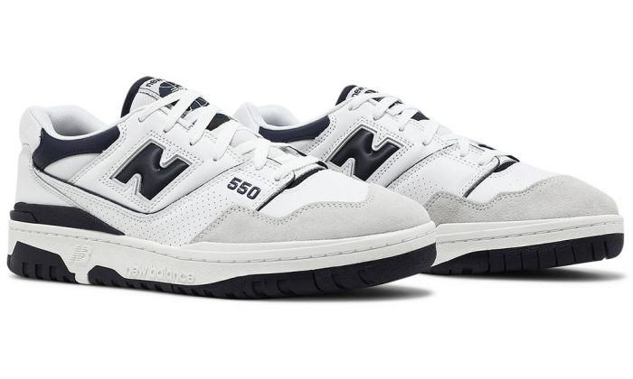 New Balance 550 'White Navy' - Dubai Sneakers