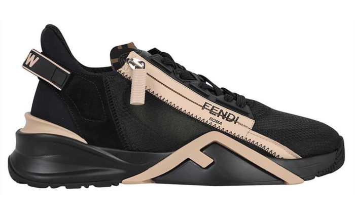 Fendi FLOW Sneakers - Black - Dubai Sneakers