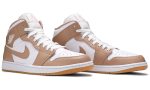 Air Jordan 1 Mid 'Tan Gum' Sneakers - Dubai Sneakers