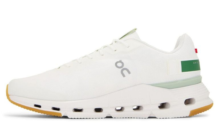 ON Cloudnova Form 'White Green' - Dubai Sneakers