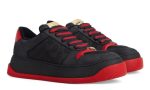 Gucci Screener GG Supreme sneakers 'Black Red' - Dubai Sneakers