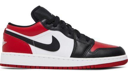 Air Jordan 1 Low GS 'Bred Toe' - Dubai Sneakers