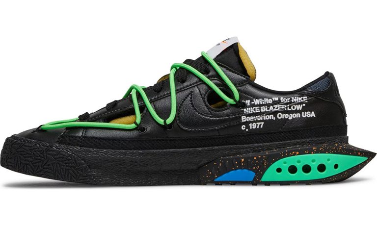 Off-White x Blazer Low 'Black' - Dubai Sneakers