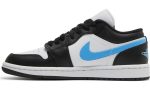 Air Jordan 1 Low 'Black University Blue' - Dubai Sneakers