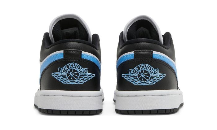 Air Jordan 1 Low 'Black University Blue' - Dubai Sneakers